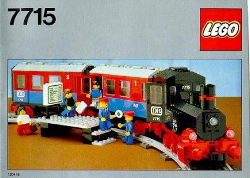 LEGO Push-Along Passenger Steam Train (7715)