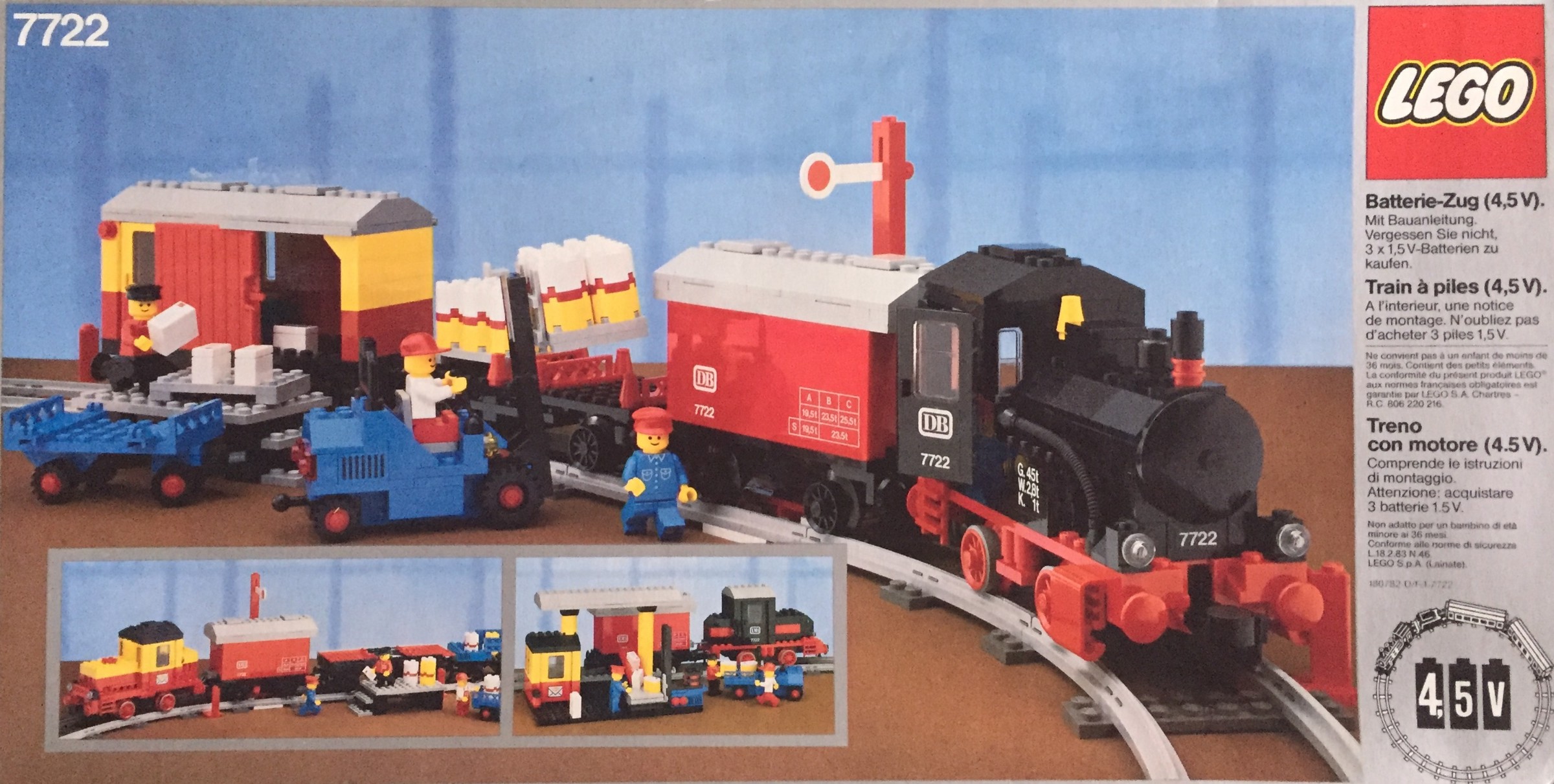 LEGO Steam Cargo Train (7722)