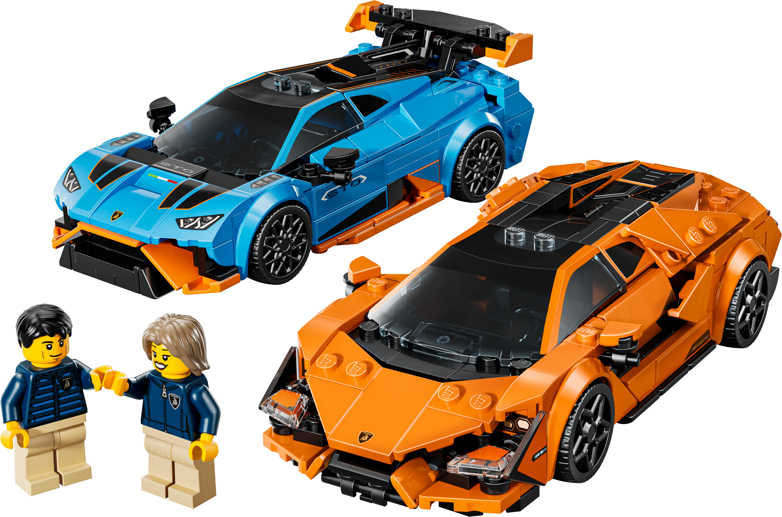 LEGO Lamborghini Revuelto y Huracán STO (77238)