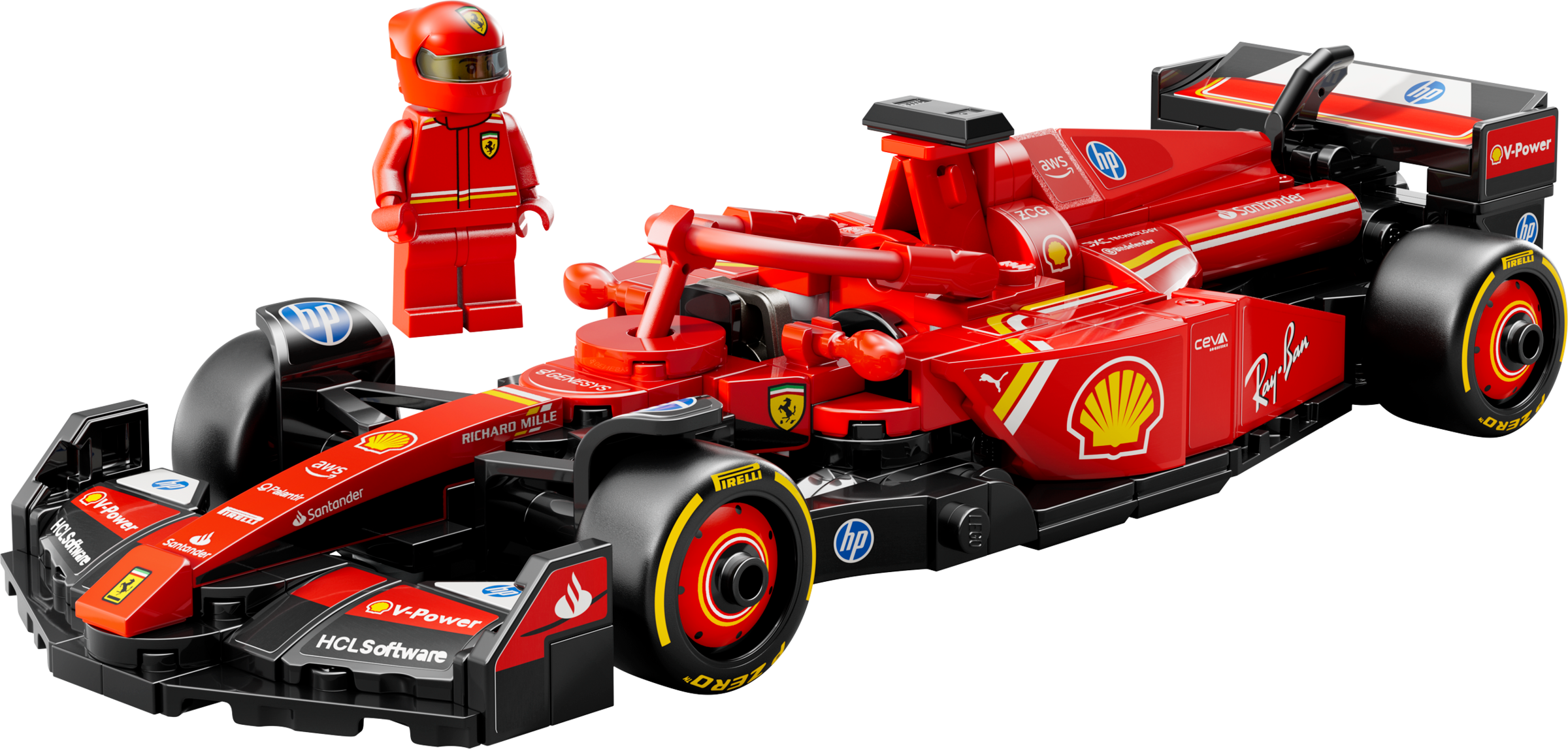 LEGO Coche de Carreras Ferrari SF-24 F1® (77242)