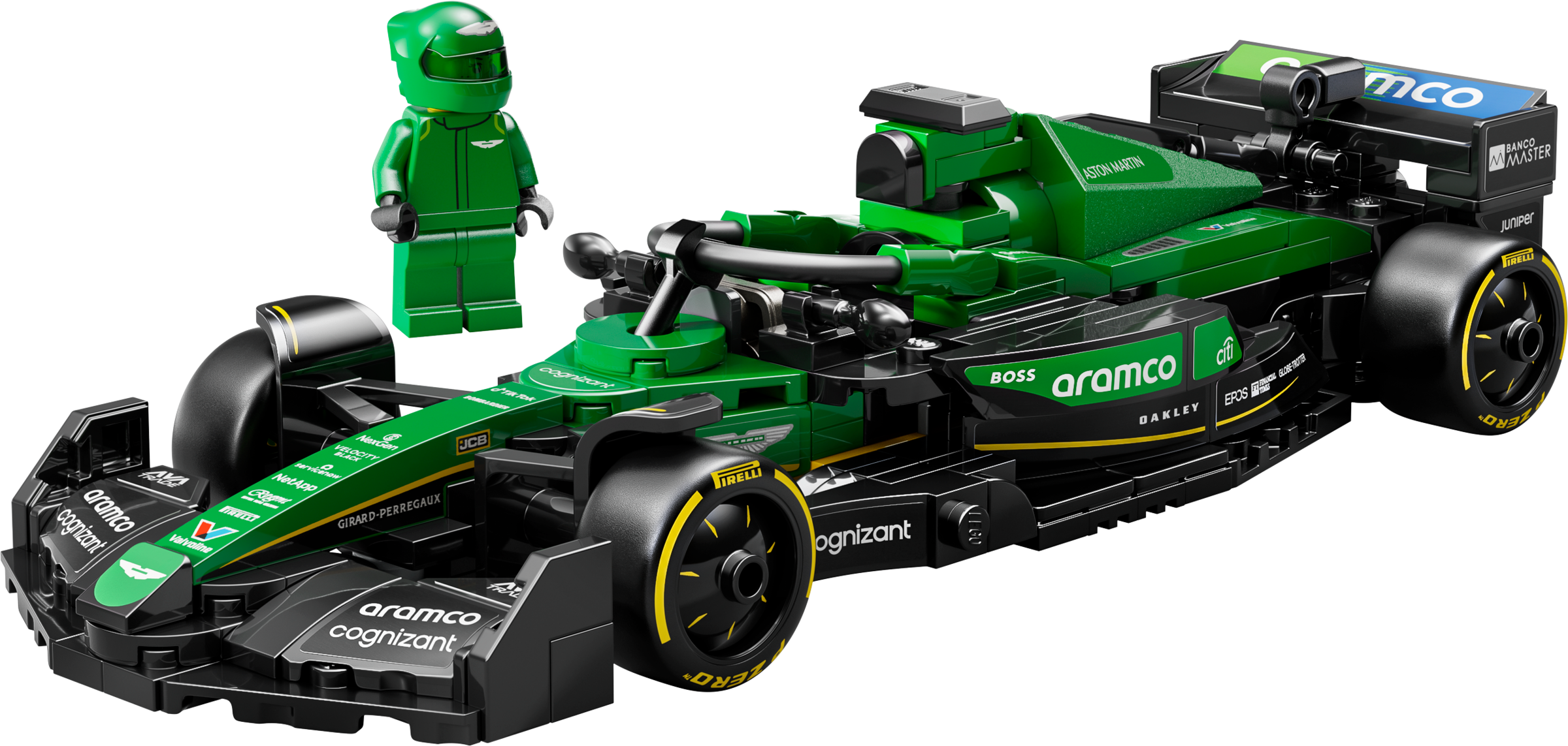 LEGO Coche de Carreras Aston Martin Aramco F1® AMR24 (77245)