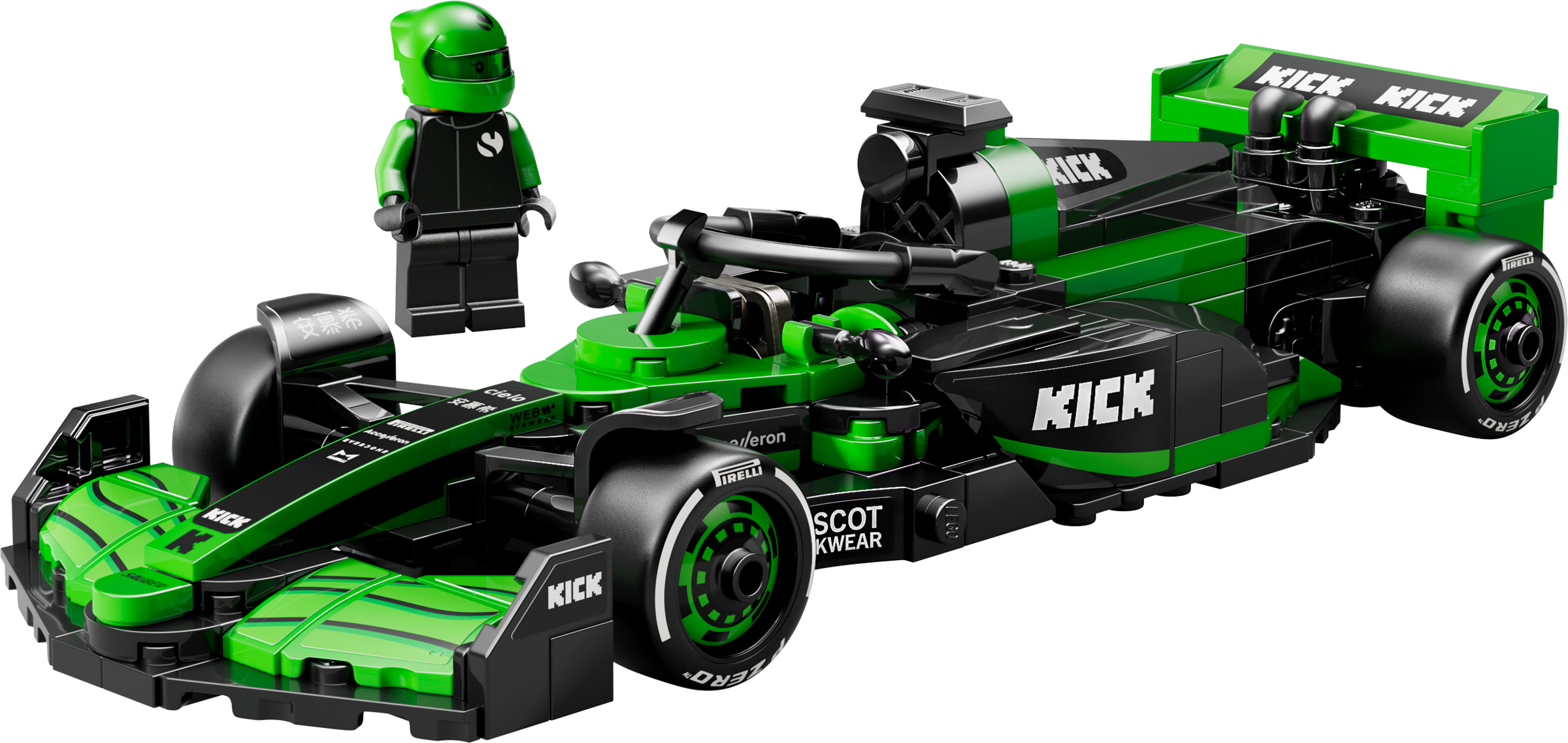 LEGO Coche de Carreras KICK Sauber F1® Team C44 (77247)