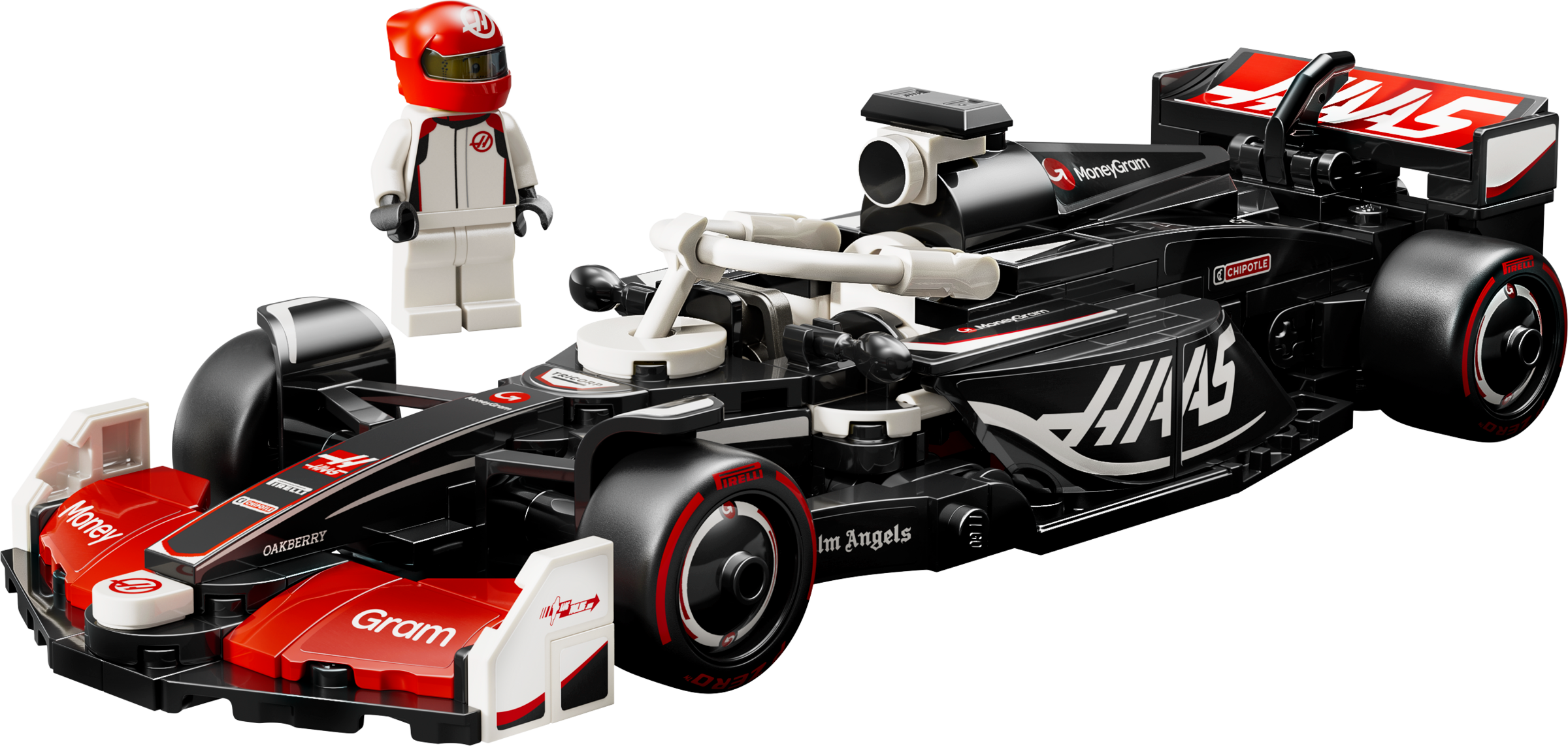 LEGO Coche de Carreras MoneyGram Haas F1® Team VF-24 (77250)