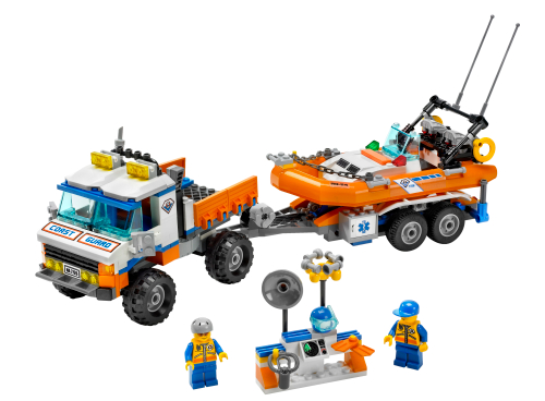 LEGO Coast Guard Truck with Speed Boat (7726)