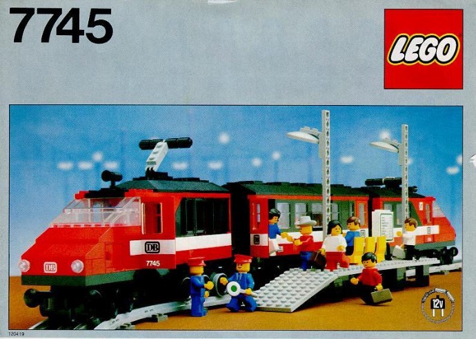 LEGO High-Speed City Express Passenger Train (7745)