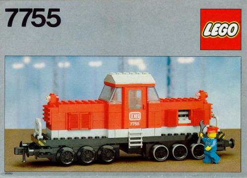 LEGO Diesel Heavy Shunting Locomotive (7755)