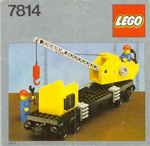 LEGO Crane Wagon with Small Container (7814)