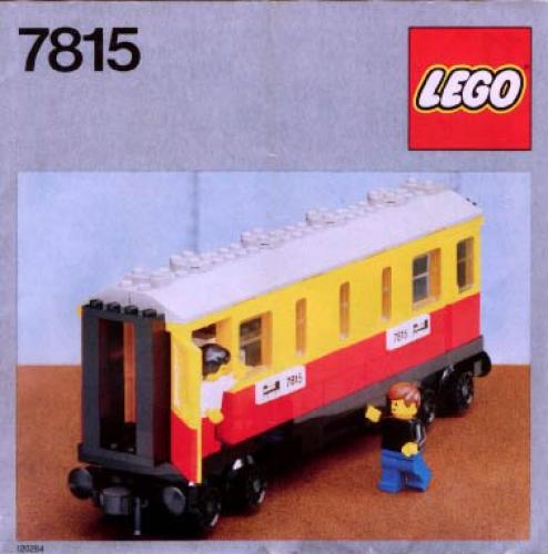 LEGO Passenger Carriage / Sleeper (7815)