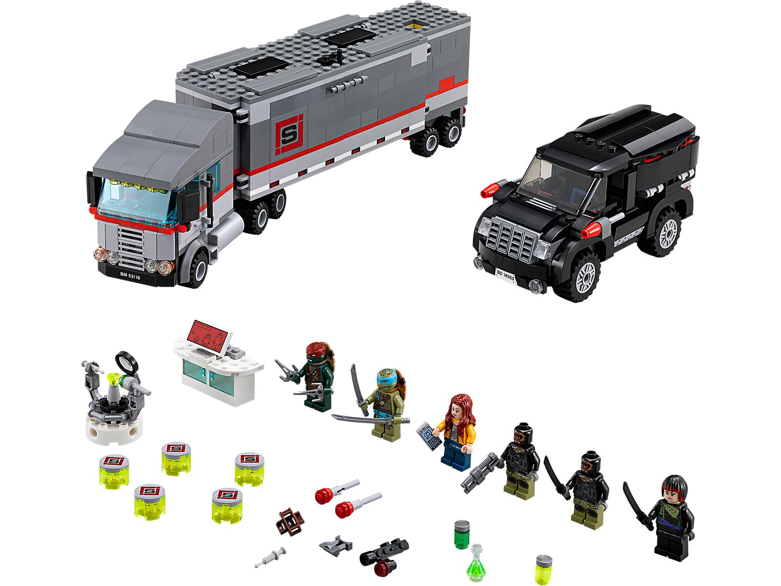 LEGO Fuga en el Camión a través de la Nieve (79116)