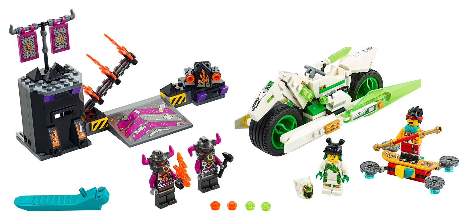 LEGO Moto-Caballo del Dragón Blanco (80006)