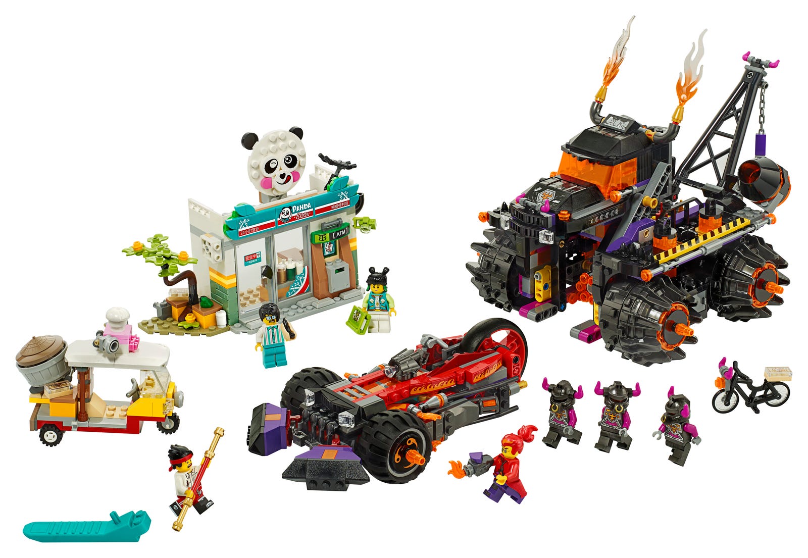 LEGO Camión Infernal de Red Son (80011)