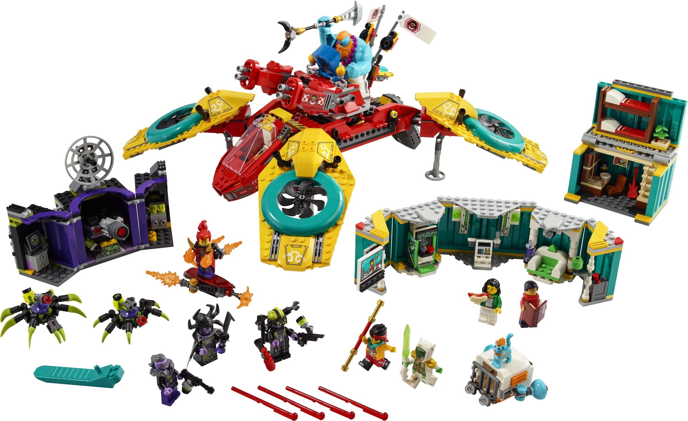 LEGO Droncóptero del Equipo de Monkie Kid (80023)