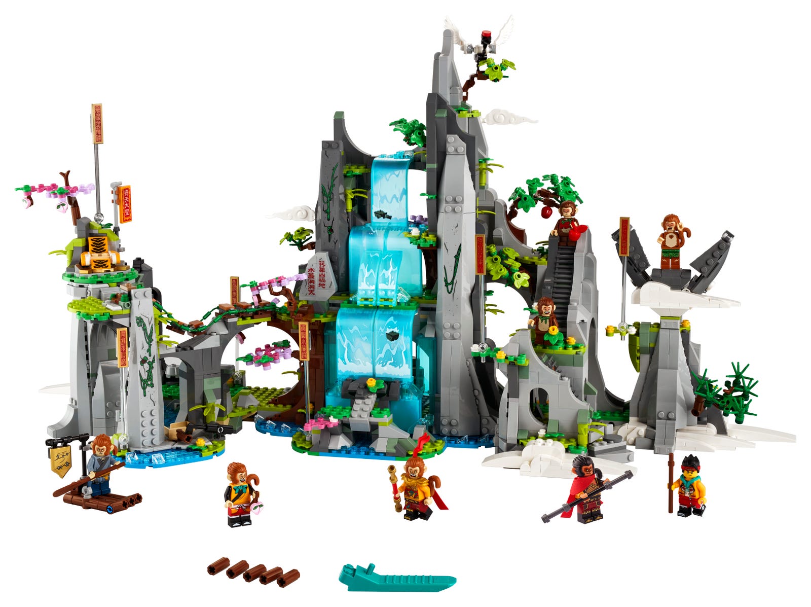 LEGO Legendaria Montaña de Flores y Fruta (80024)