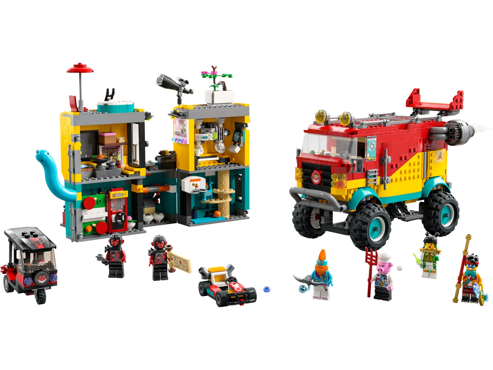 LEGO Furgoneta del Equipo de Monkie Kid (80038)