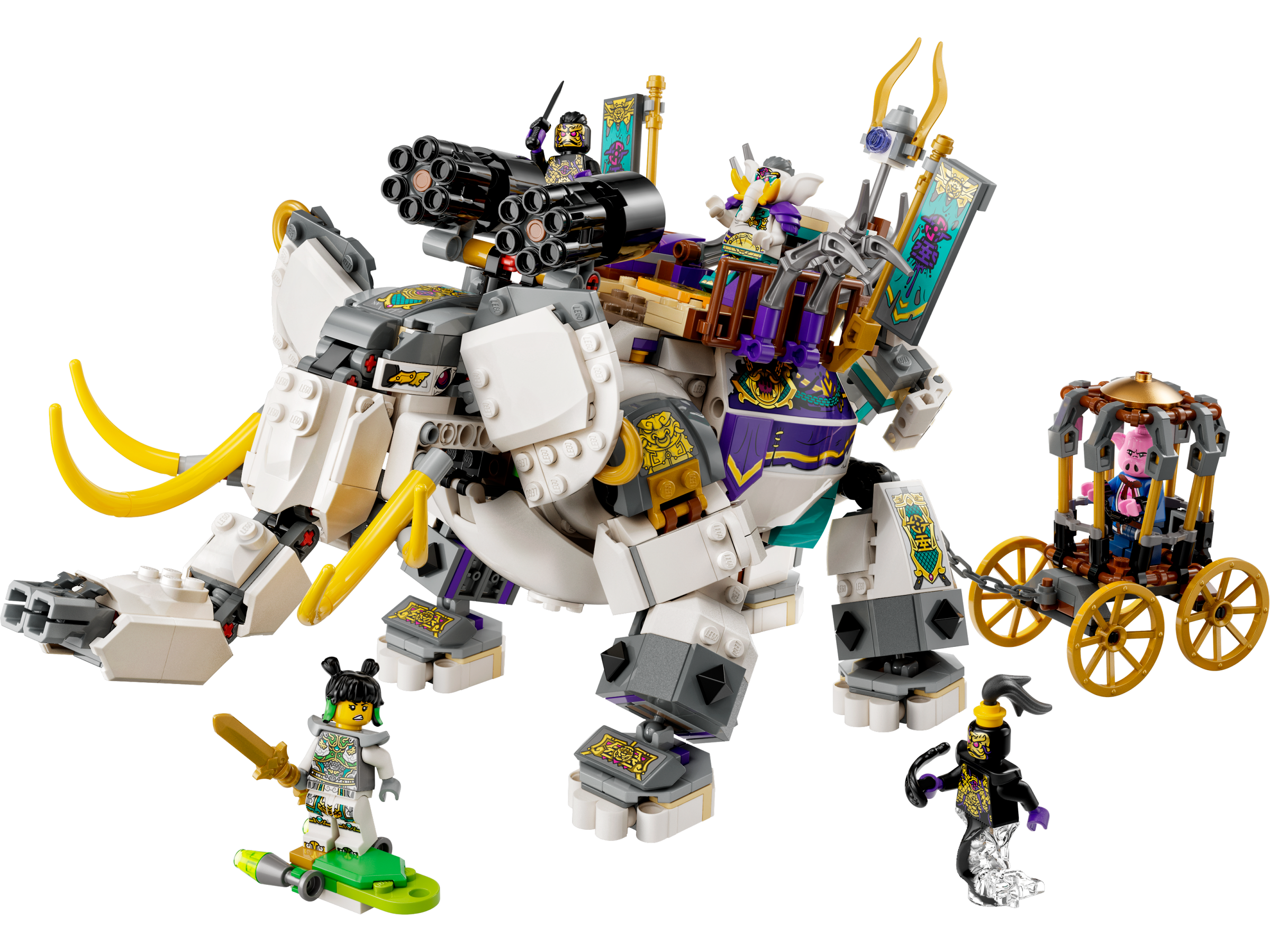 LEGO Yellow Tusk Elephant (80043)