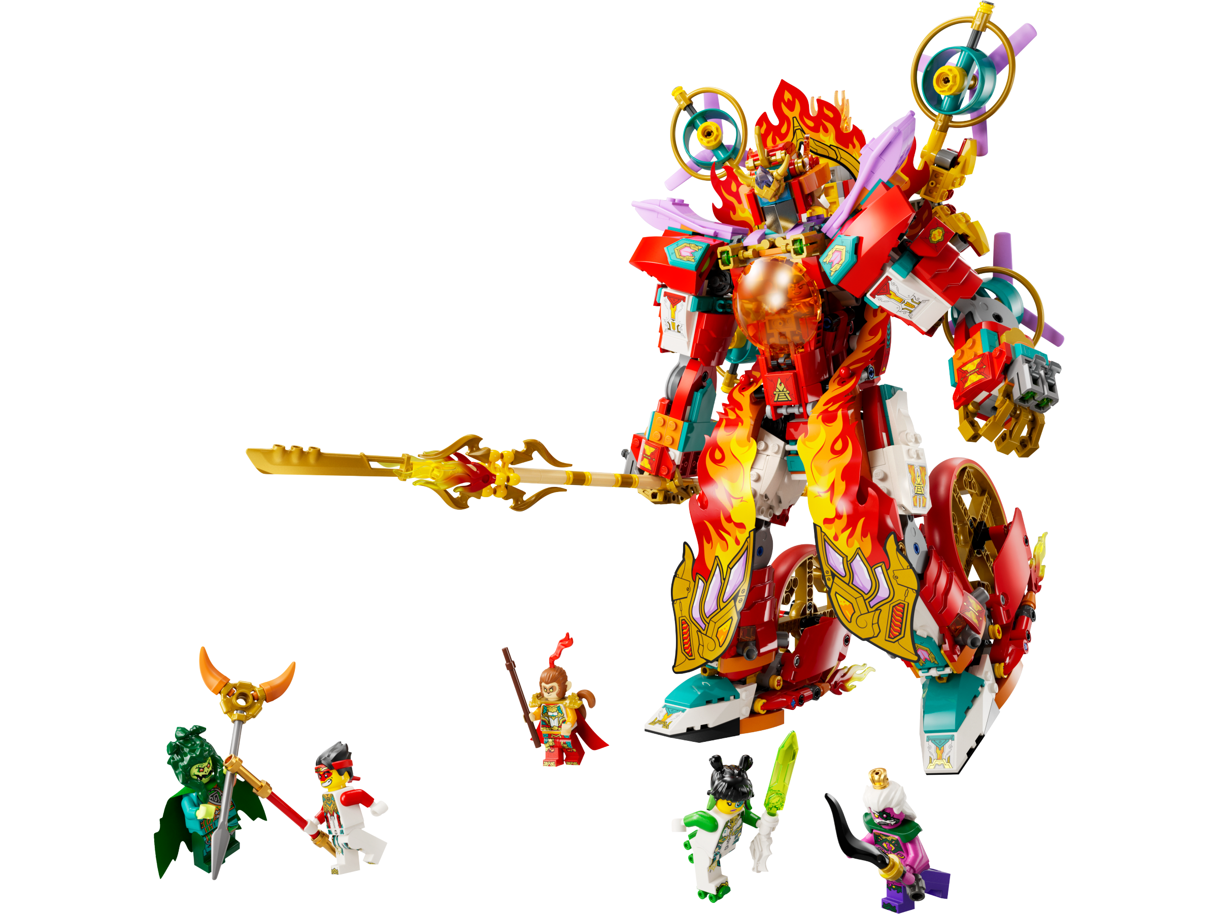 LEGO Meca del Anillo de Fuego de Nezha (80057)