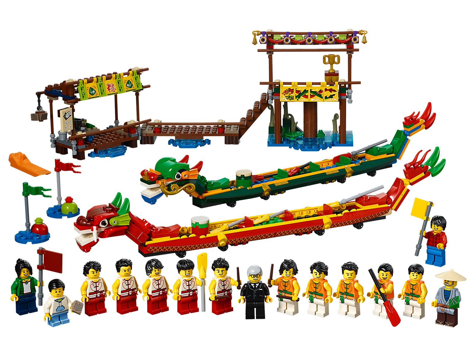 LEGO Carrera de Barcos Dragón (80103)