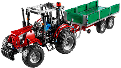 LEGO Tractor with Trailer (8063)