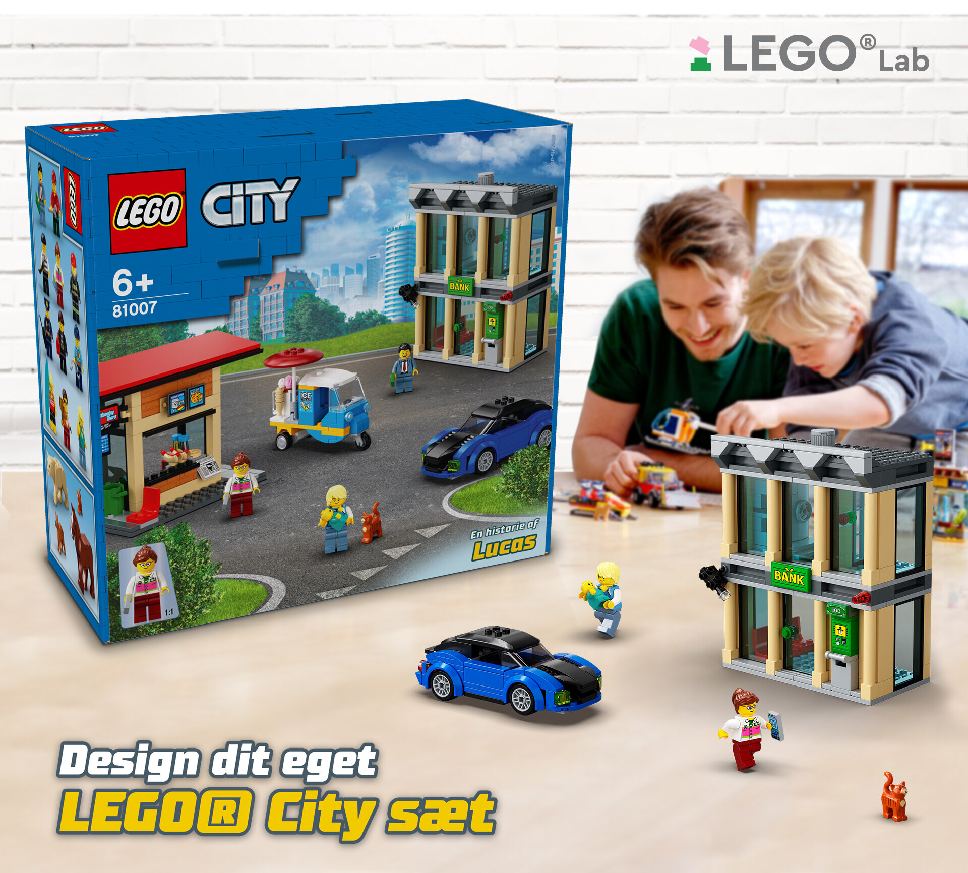 LEGO Design Your Own LEGO City Set (81007)