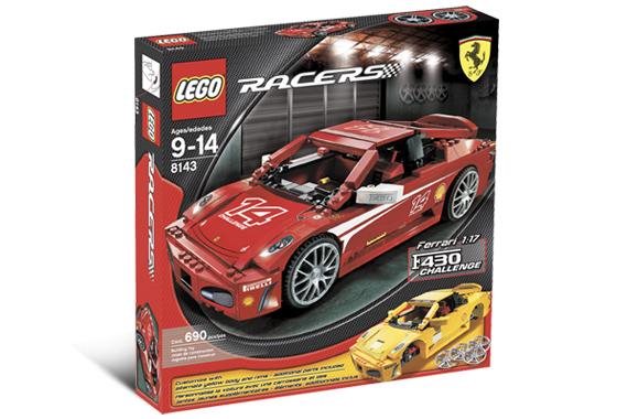 LEGO Ferrari 1:17 F430 Challenge (8143)