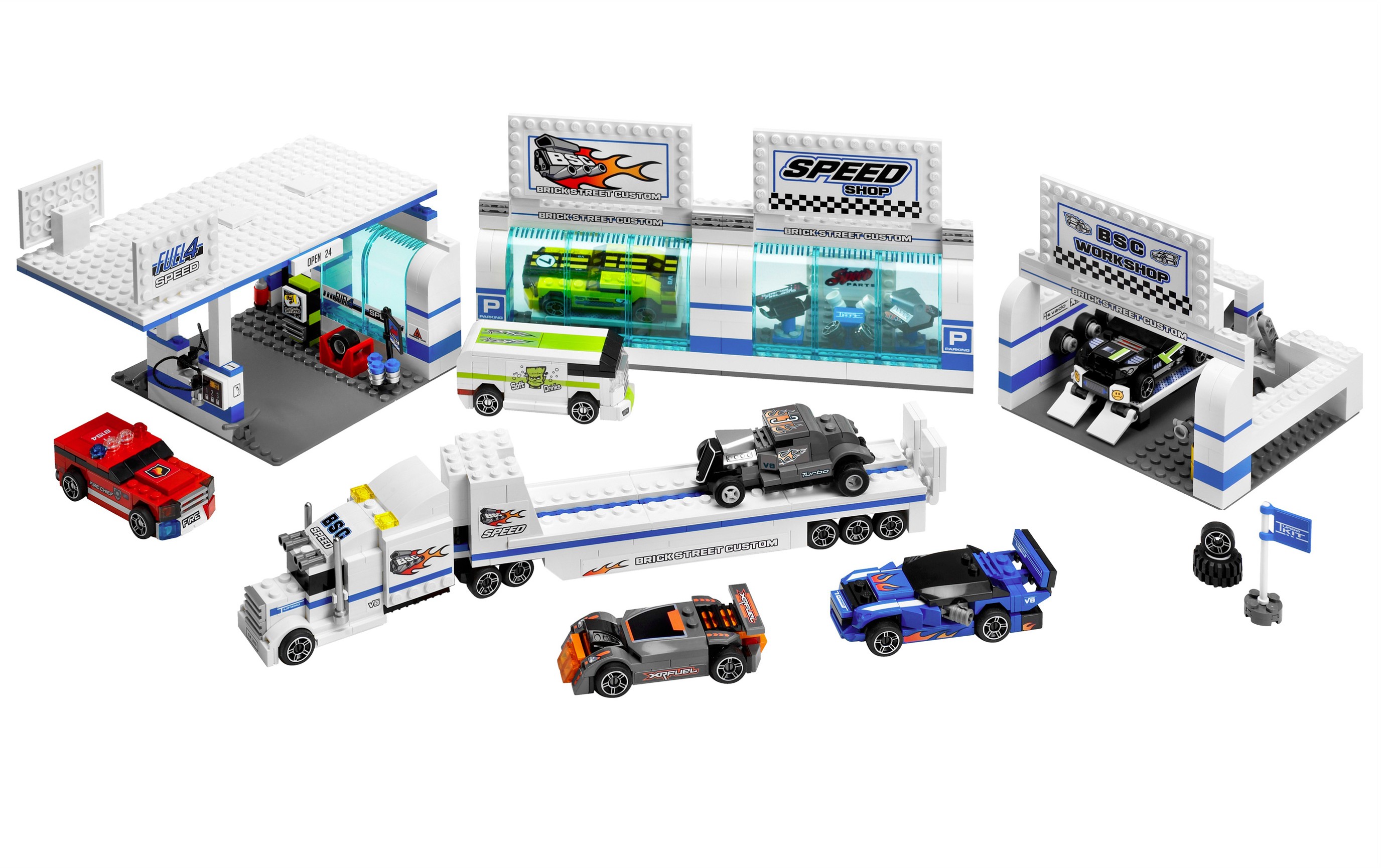 LEGO Brick Street Customs (8154)