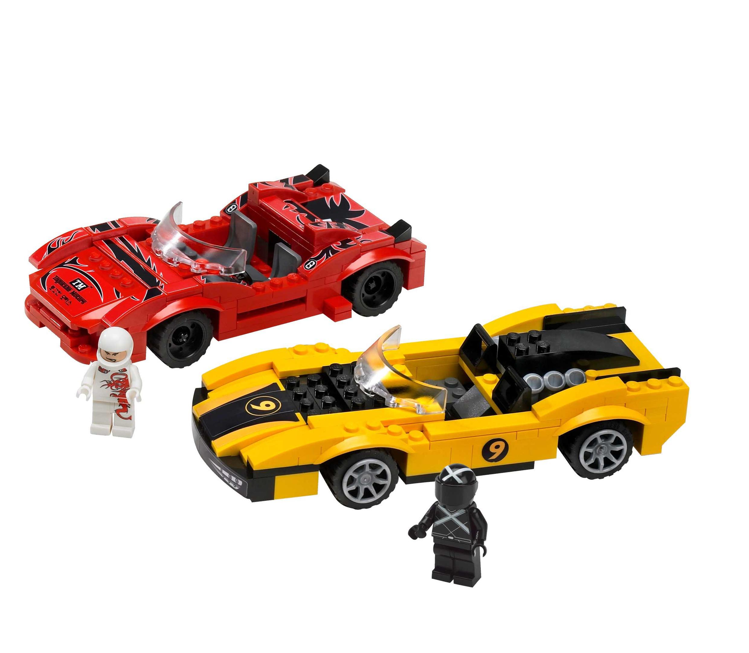 LEGO Racer X & Taejo Togokhan (8159)