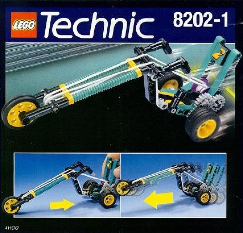 LEGO Blast Off Chopper with Bungee Cord Power! (8202)