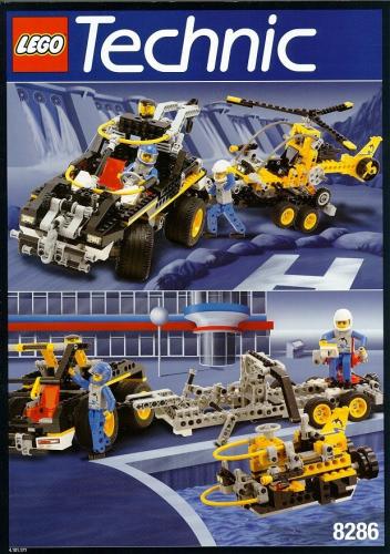 LEGO 3 In 1 Car / Amphipower (8286)