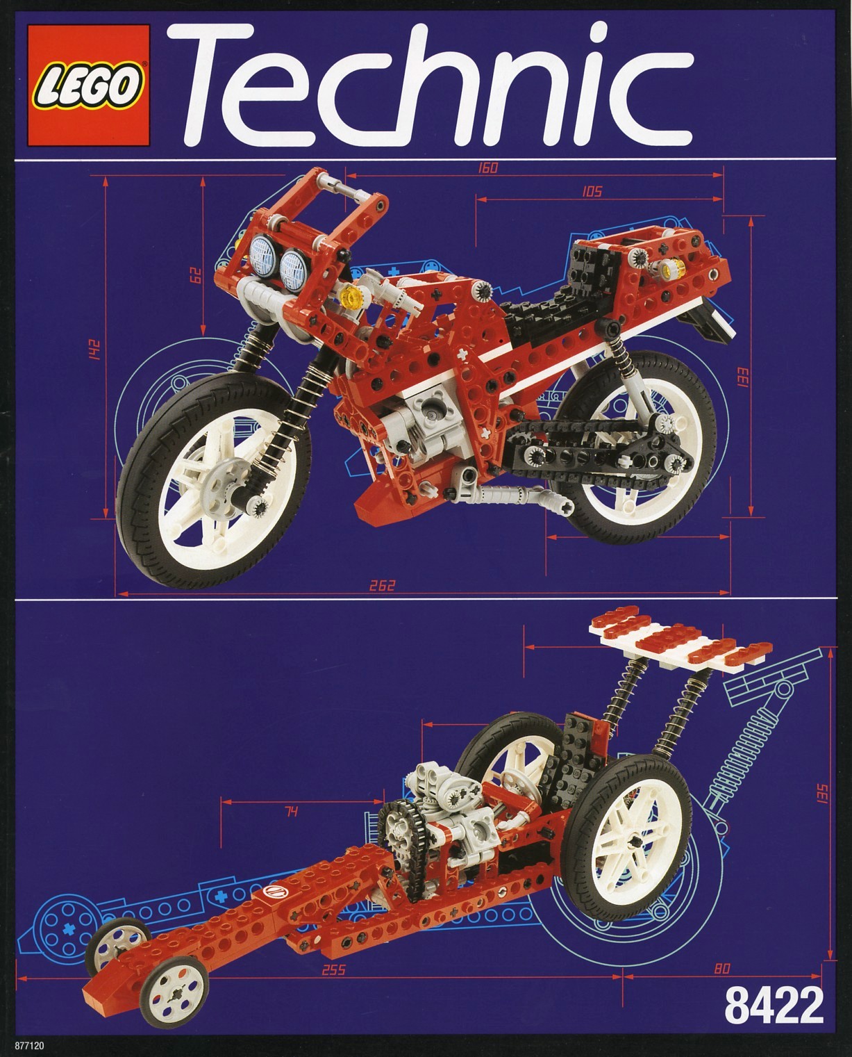 LEGO Circuit Shock Racer / V-Twin Super Bike (8422)