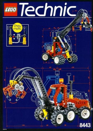 LEGO Pneumatic Log Loader / Pneumatic Logger (8443)