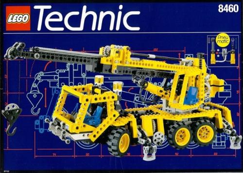 LEGO Pneumatic Crane Truck / Mobile Crane (8460)