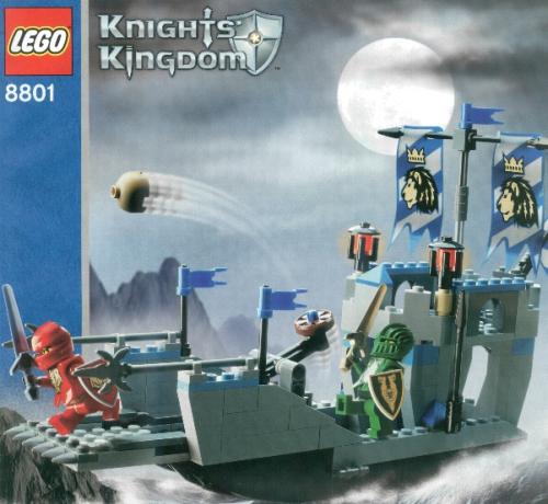 LEGO Knights' Attack Barge (8801)