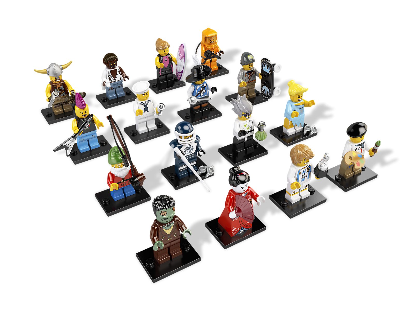 LEGO Series 4 - Complete - All Sets (8804-17)