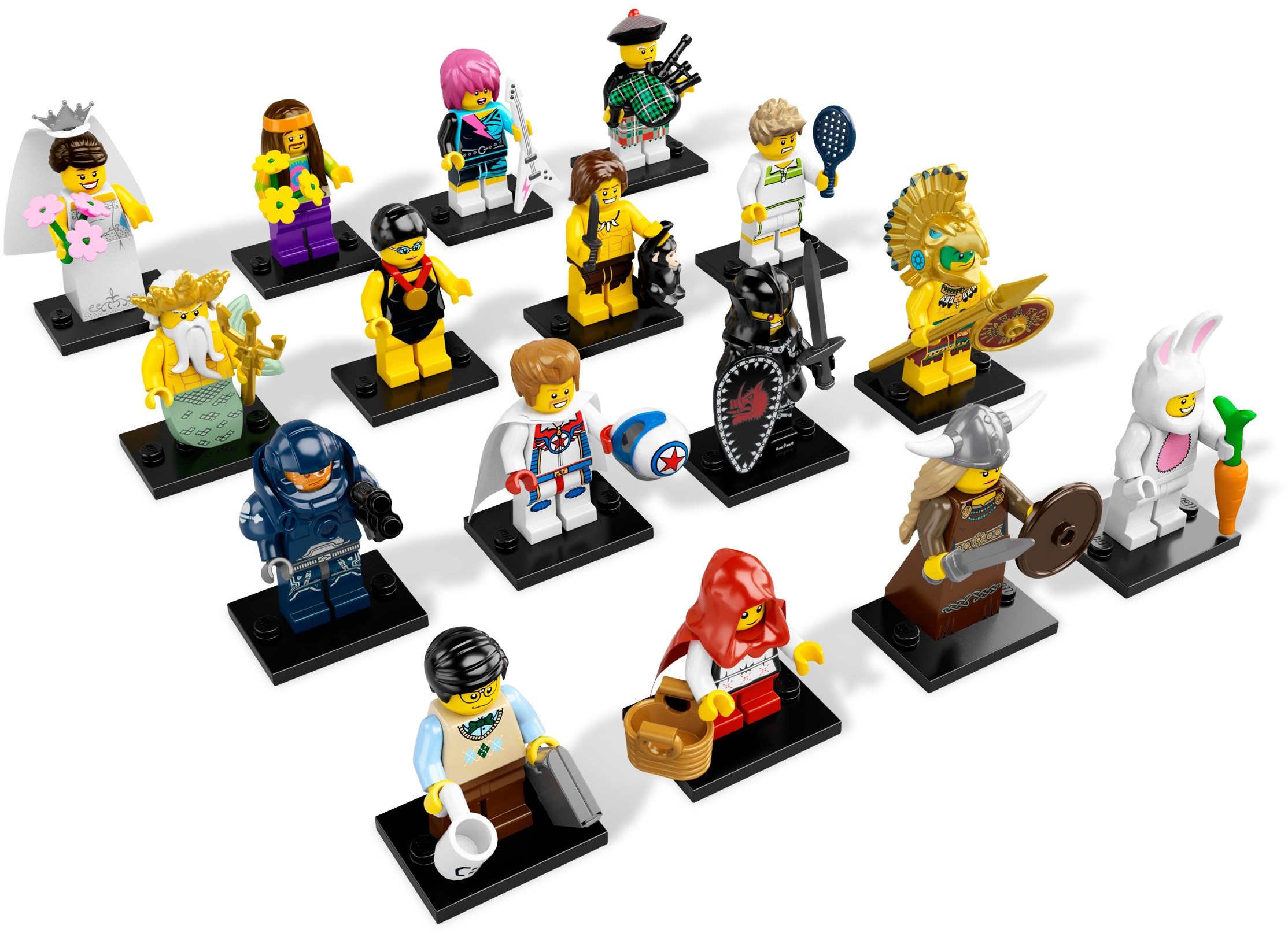 LEGO Series 7 - Complete - All Sets (8831-17)