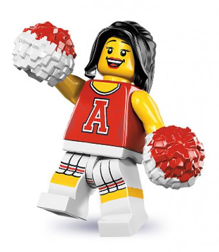 LEGO Red Cheerleader (8833-13)