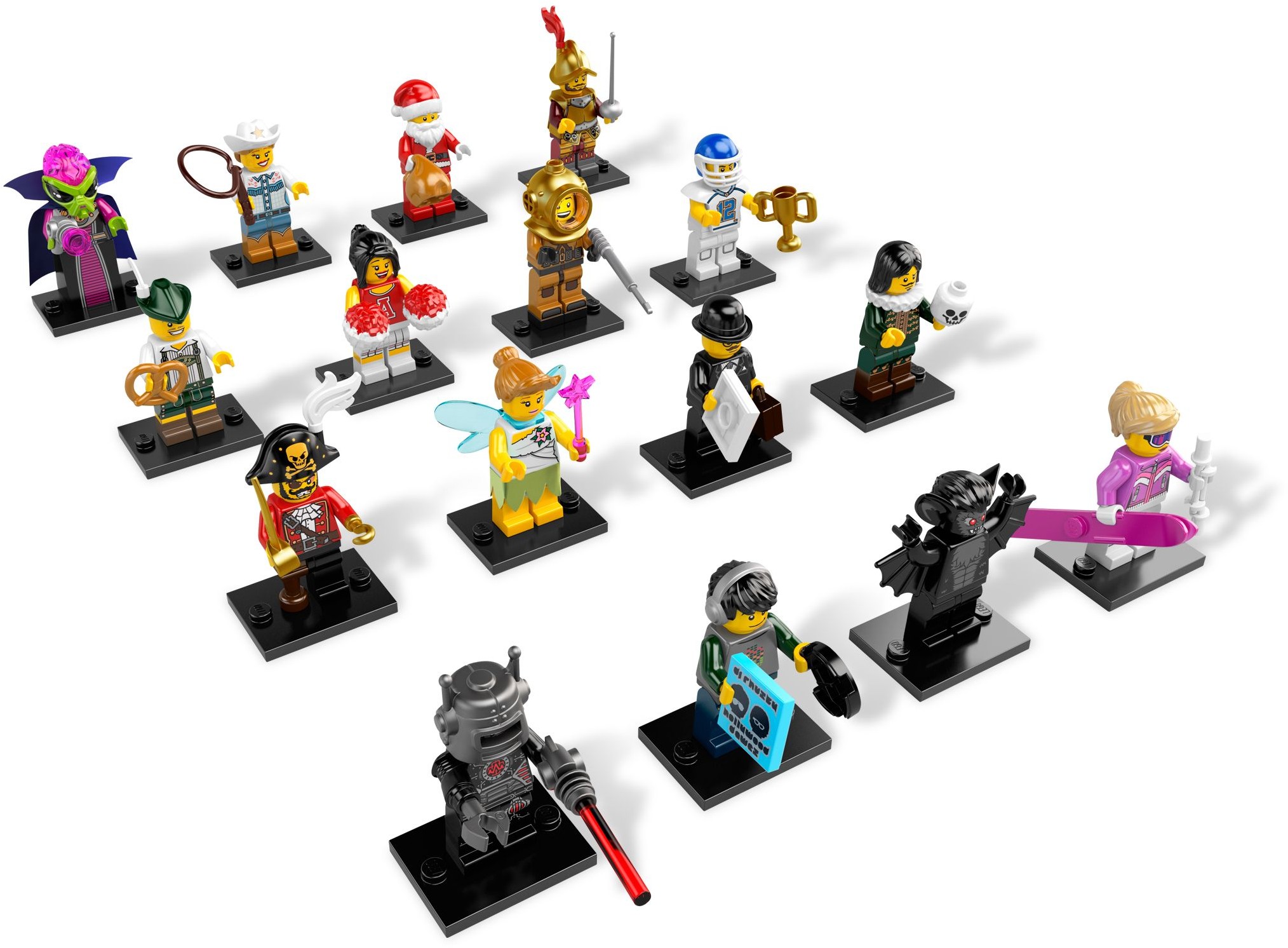 LEGO Series 8 - Complete - All Sets (8833-17)