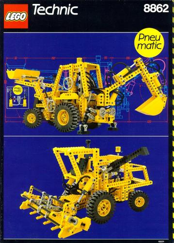 LEGO Backhoe Grader (8862)