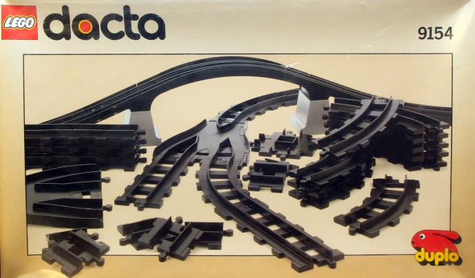 LEGO Bridge and Rails (9154)