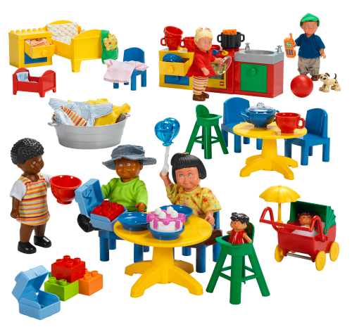LEGO Dolls Family Set (9215)