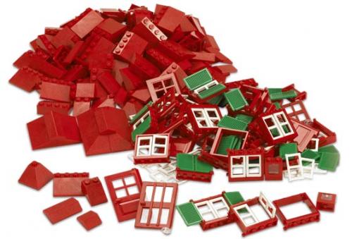 LEGO Doors Windows and Roof Tiles (9243)