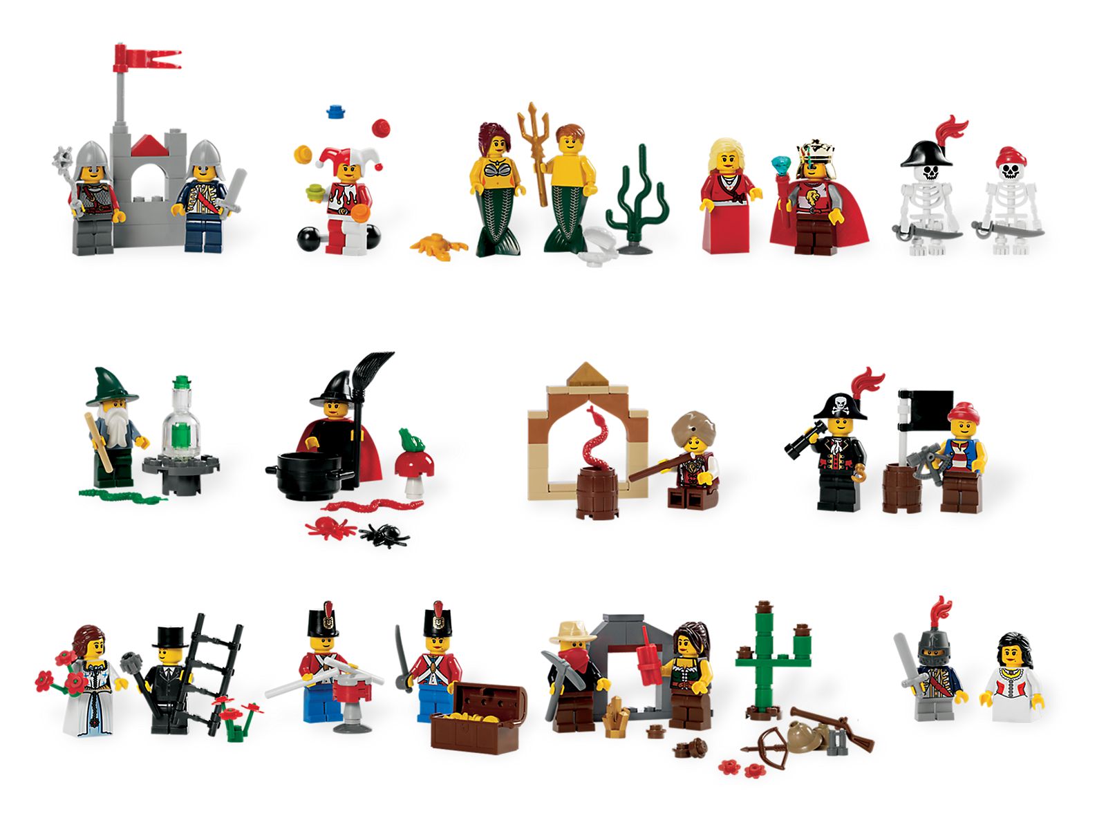 LEGO Fairytale and Historic Minifigures (9349)