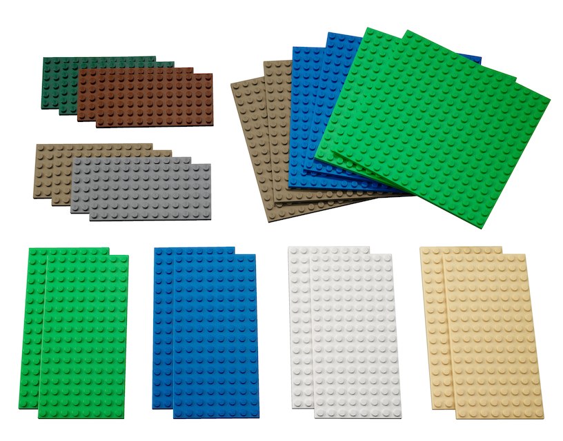 LEGO Small Building Plates (9388)