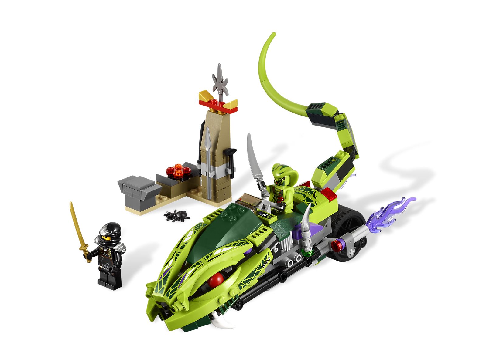 LEGO La Moto Venenosa de Lasha (9447)