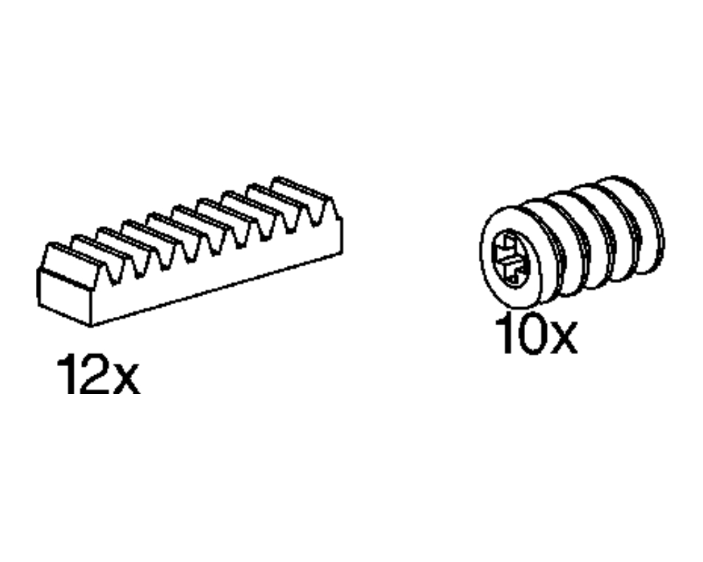 LEGO Worm Gear Pack (9854)