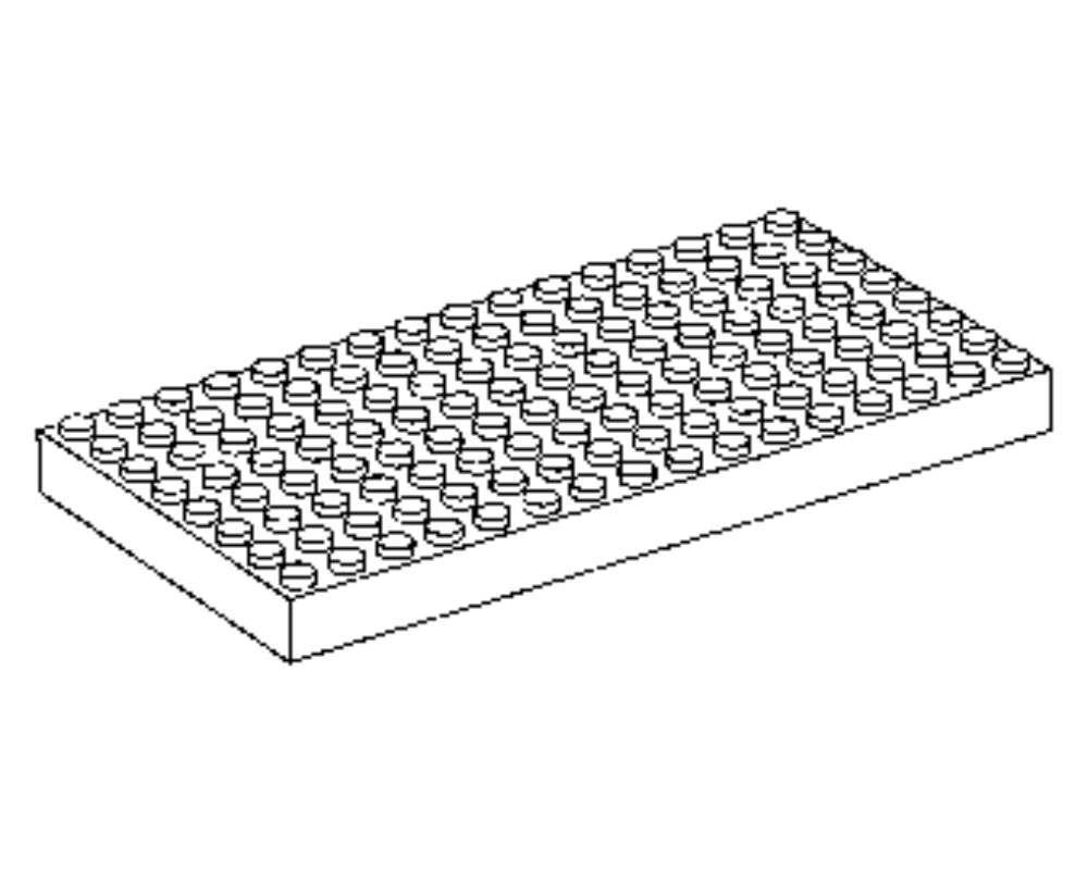 LEGO Green Building Plates (9864)