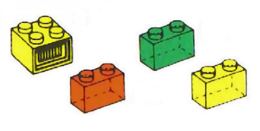LEGO Light and Transparent Bricks (9866)