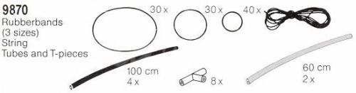 LEGO Pneumatic Rubber Bands and Pneumatic Tubing (9870)