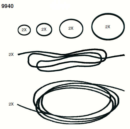 LEGO Rubber Bands and String (9940)