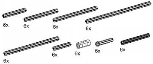 LEGO Axles and Extenders (9943)