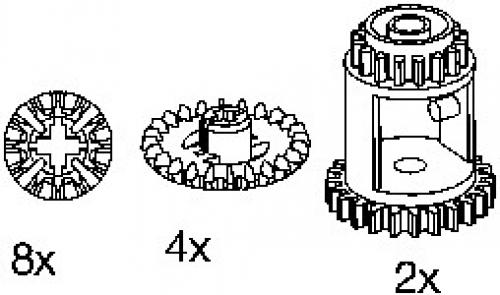 LEGO Differentials (9945)